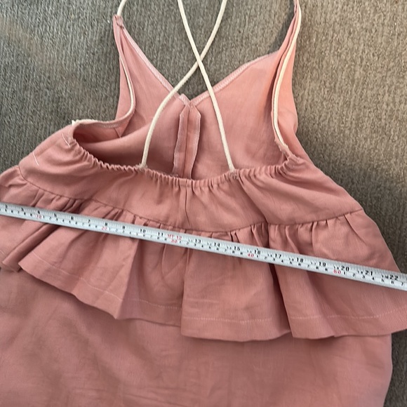 tony chestnut linen dress - Picture 4 of 6